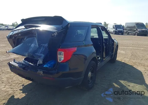 2020 Ford Police Interceptor z USA, uszkodzony, nr VIN 1FM5K8ABXLGB66208